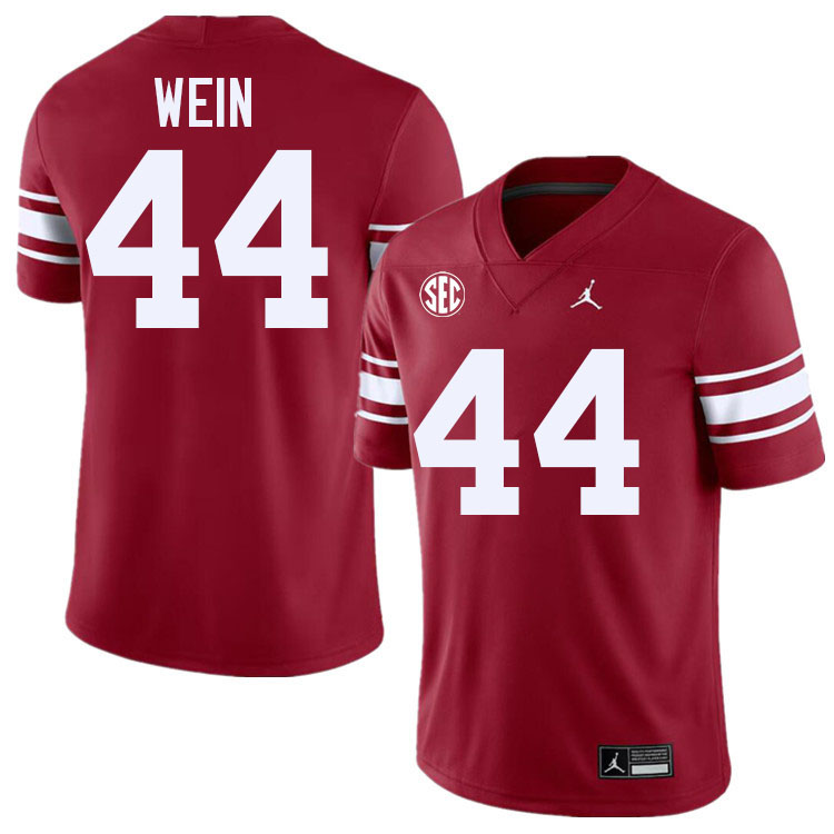 Oklahoma Sooners #44 Taylor Wein College Football Jerseys,Uniforms-Throwback